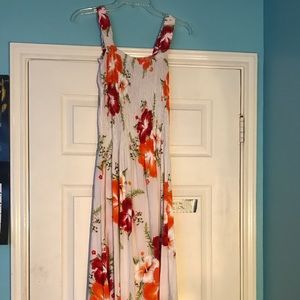 Summer floral dress